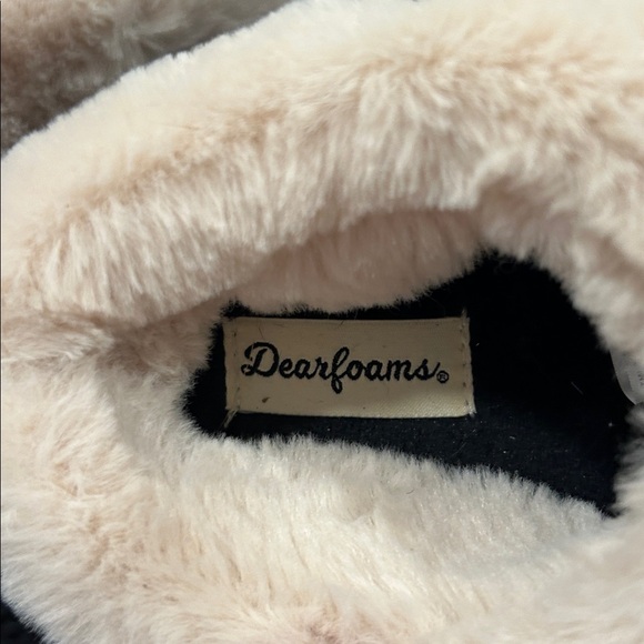 Dearfoam Memory Foam Slippers S 5-6 - Picture 3 of 5